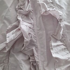 Ruffled Light Pink Blouse